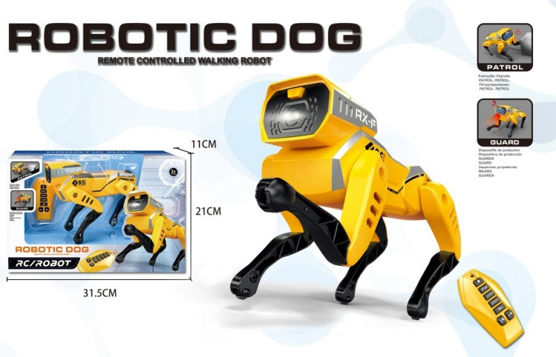 Chien robot de simulation