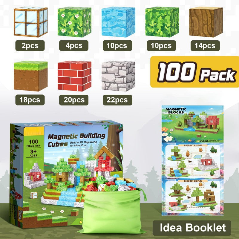 Blocs de construction Mini World Édition magnétique