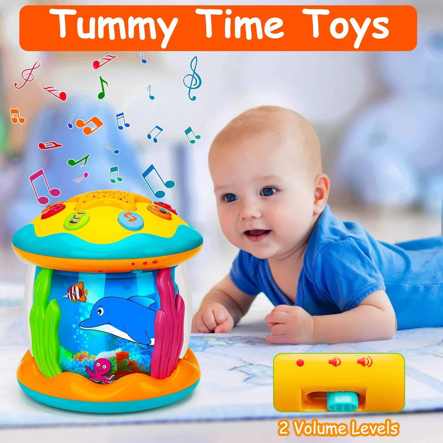Jouet tambour à main pour bébé