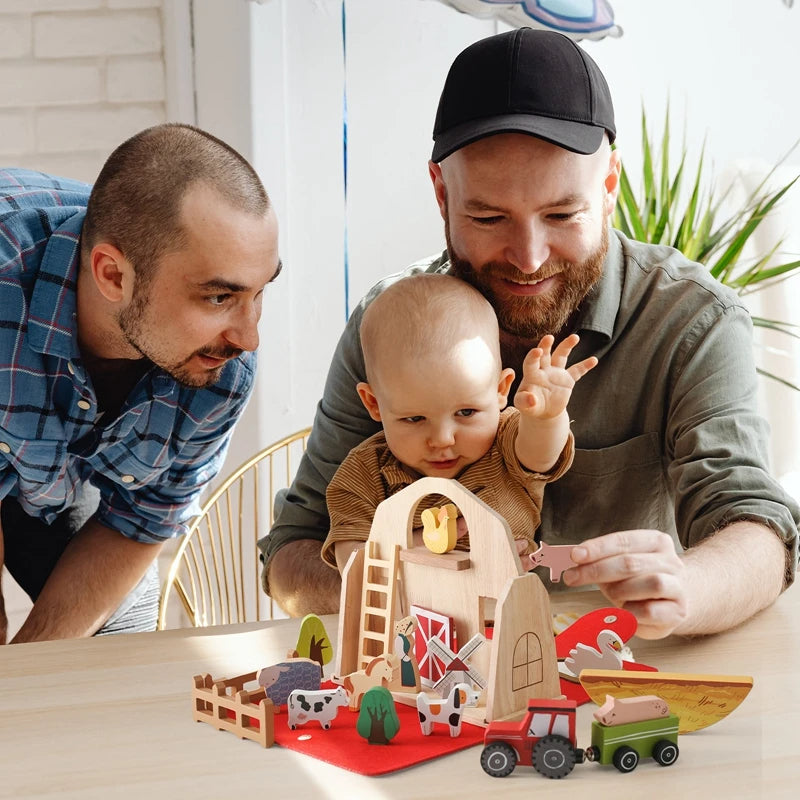 Jouet de grange pour l'éducation précoce des enfants