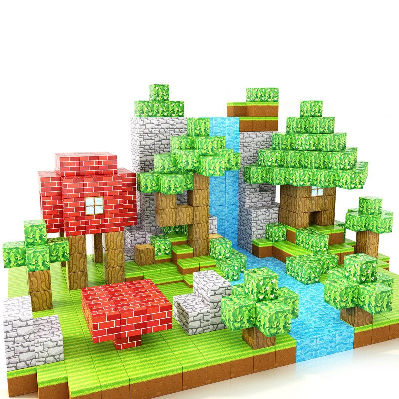 Blocs de construction Mini World Édition magnétique