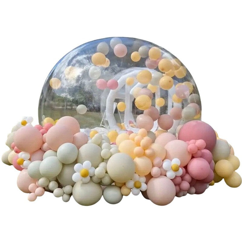 Maison à bulles gonflable d'extérieur