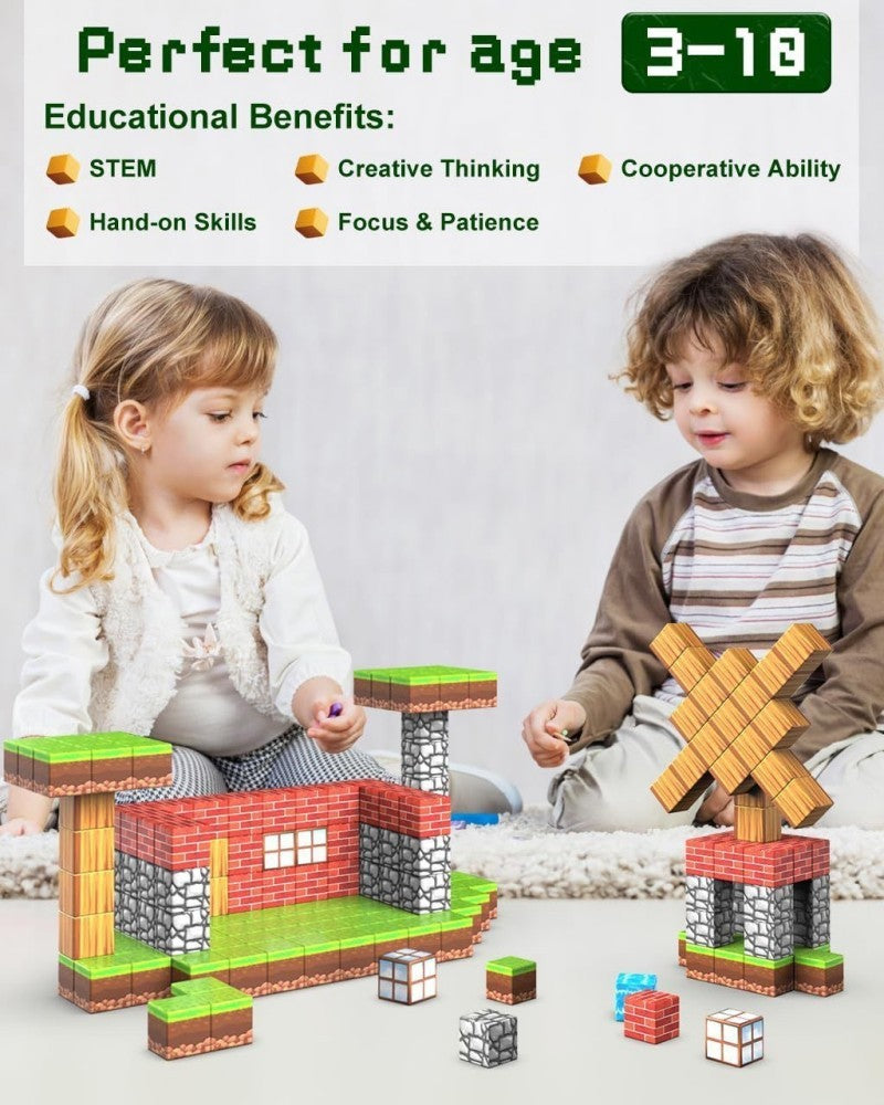 Blocs de construction Mini World Édition magnétique