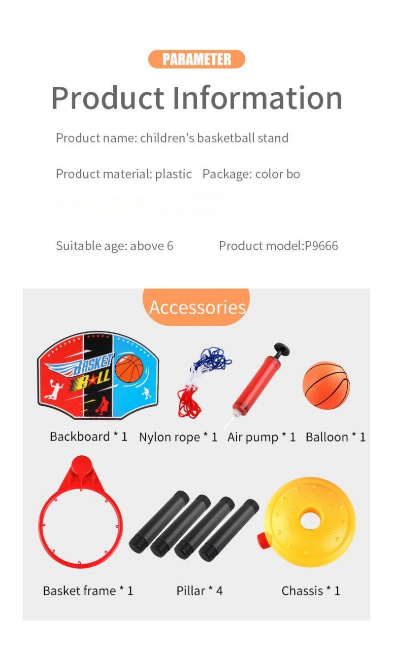 Support de basket-ball réglable