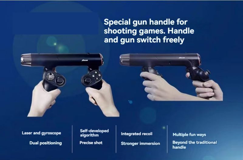 Poignée de jeu somatosensoriel pour PC/SWITCH/PS3/PS4