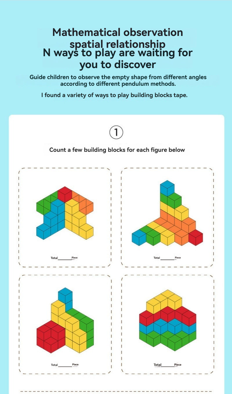Jouet magnétique cube