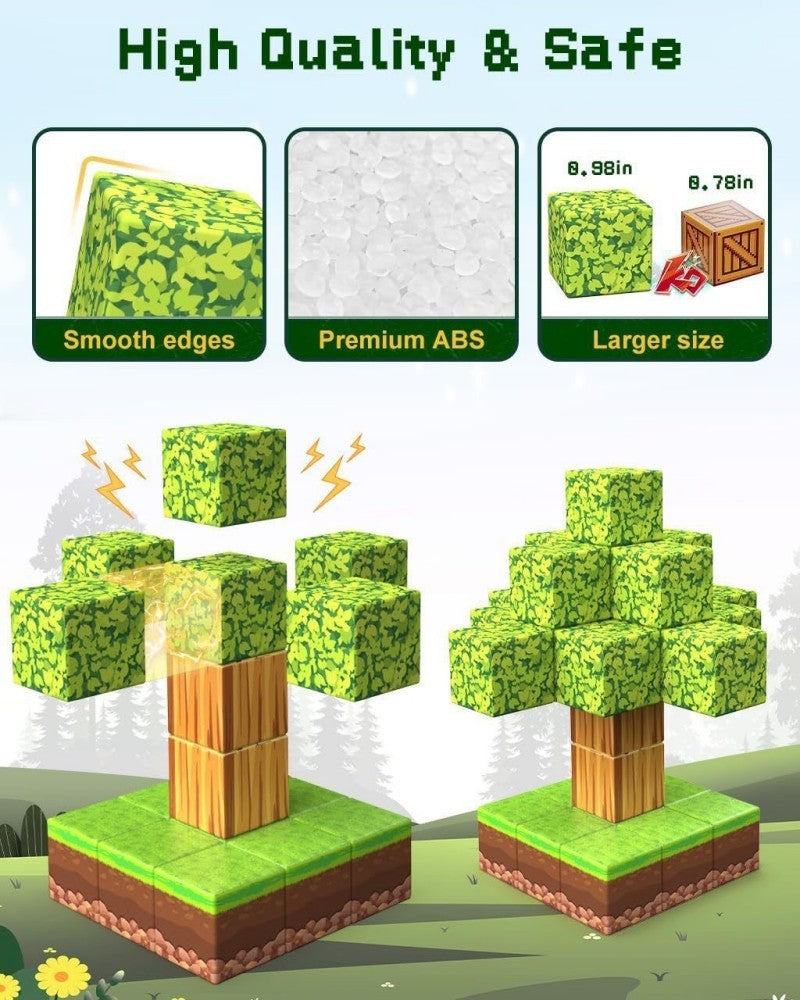 Blocs de construction Mini World Édition magnétique