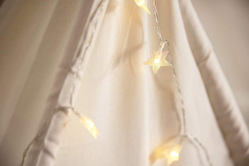 Tente tipi en toile de coton pour enfant