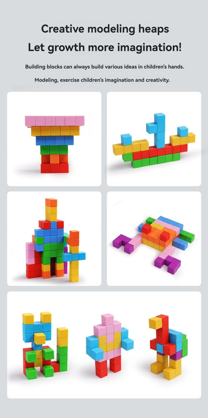 Jouet magnétique cube