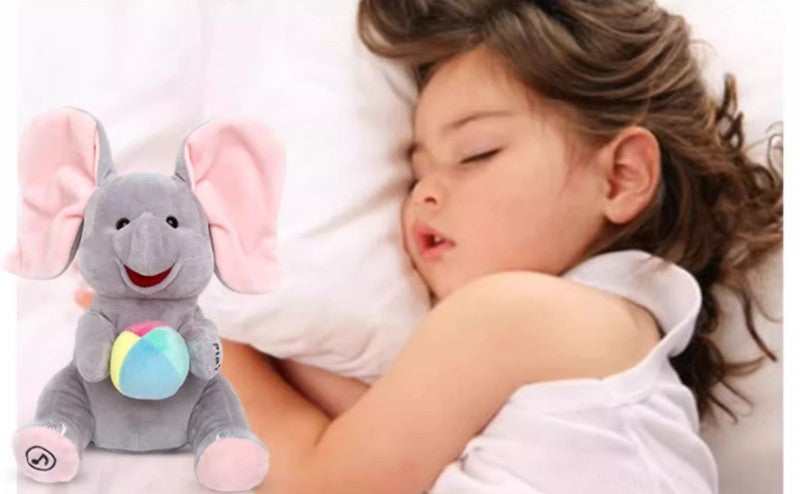 Poupée éléphant apaisante
