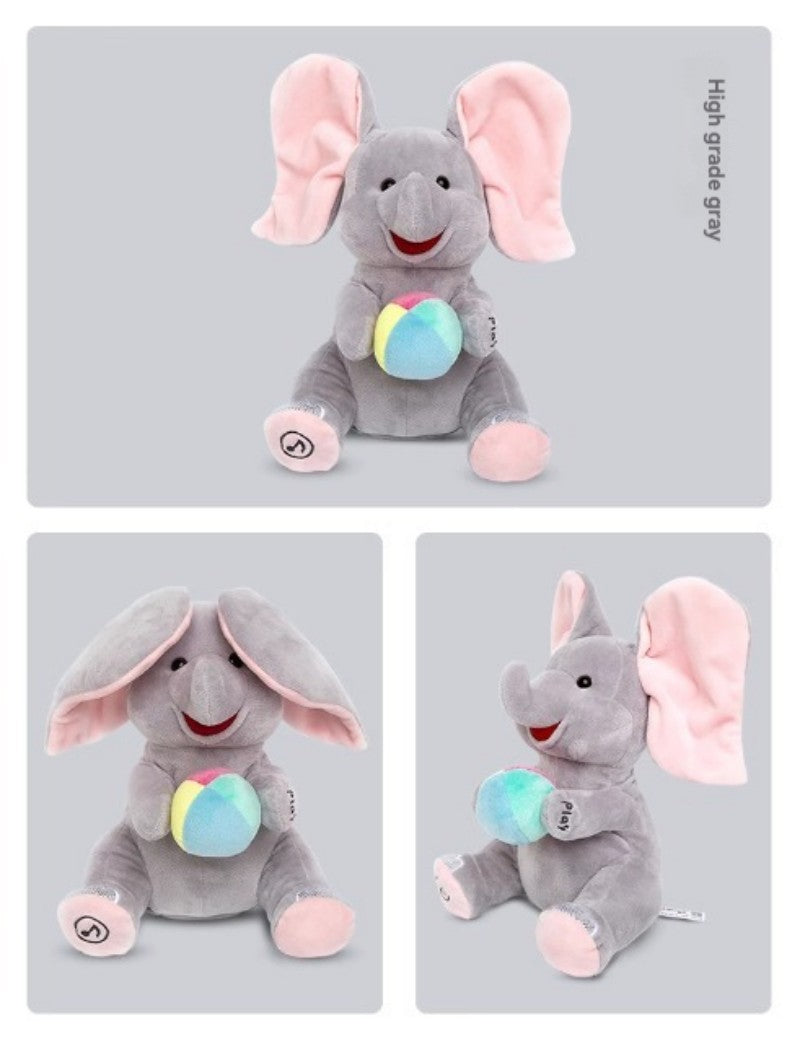 Poupée éléphant apaisante