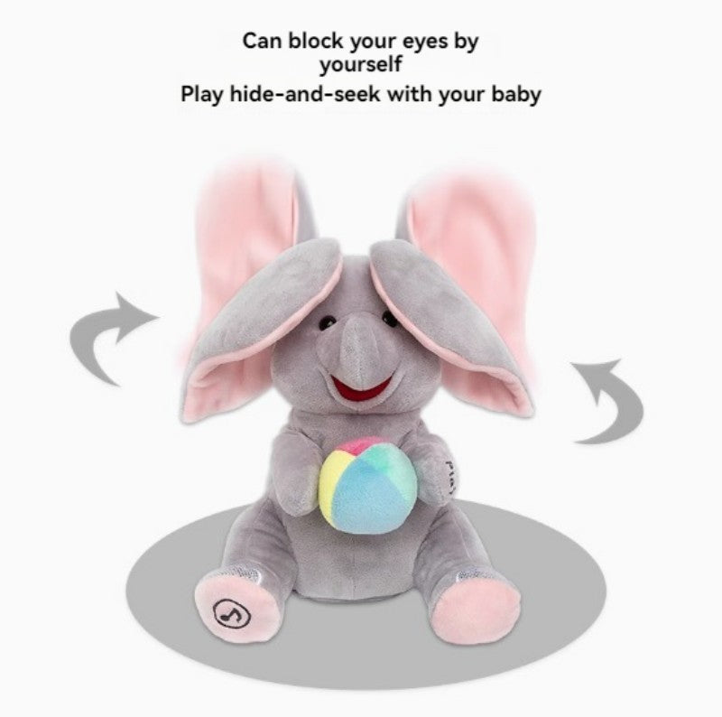 Poupée éléphant apaisante