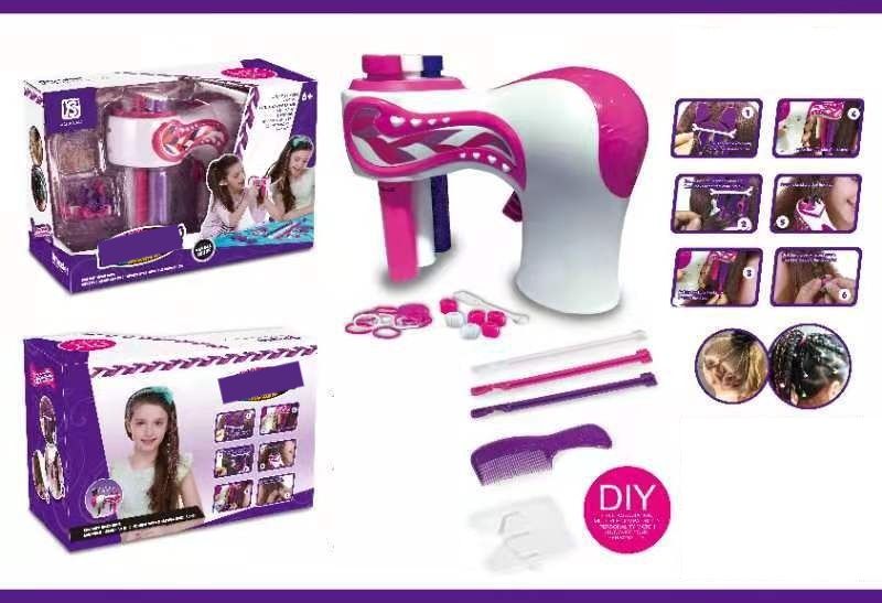 Jouets familiaux pour enfants avec cheveux attachés