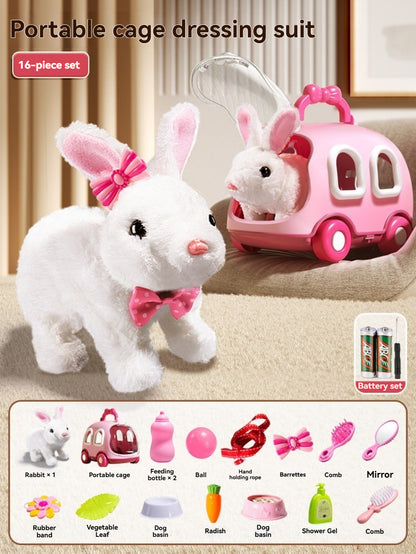Simulated rabbit plush toy