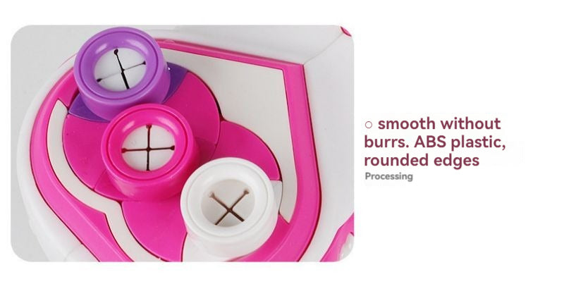 Jouets familiaux pour enfants avec cheveux attachés