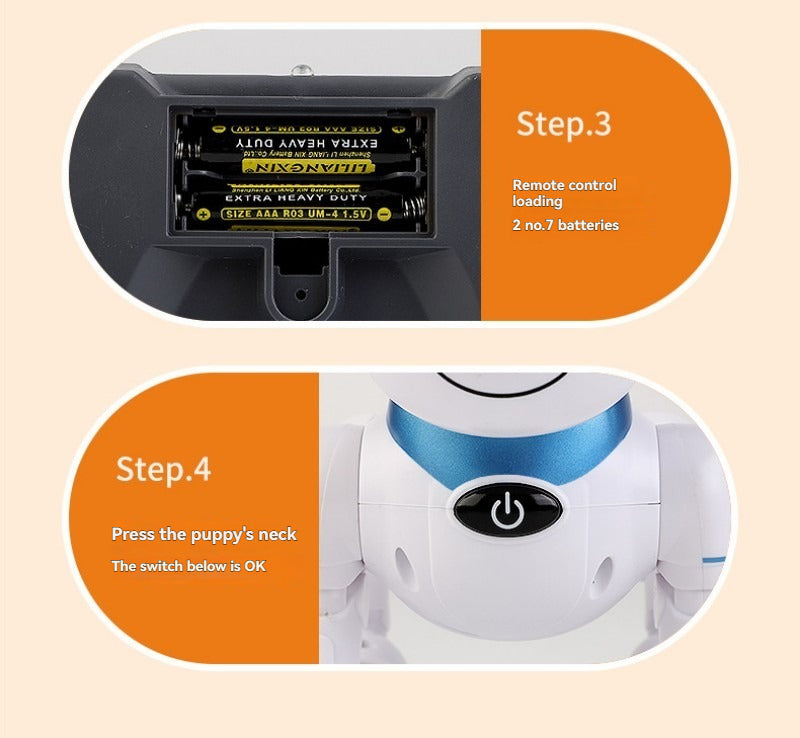 Jouet électrique intelligent chien robot