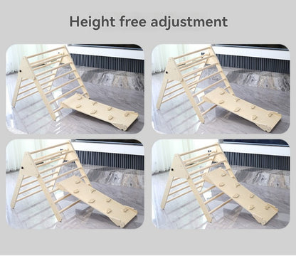 Structure d'escalade en bois pour enfants