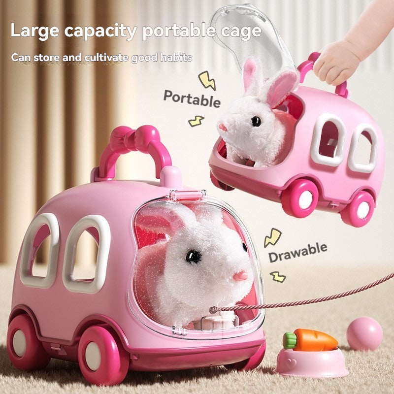Simulated rabbit plush toy