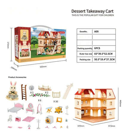 Maison de jeu miniature