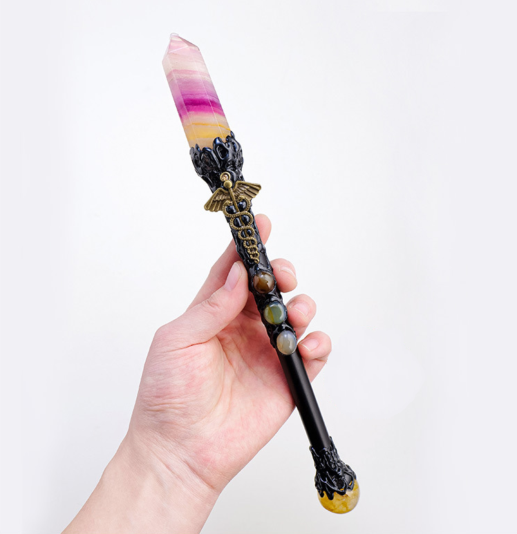 Crystal Pillar Magic Wand