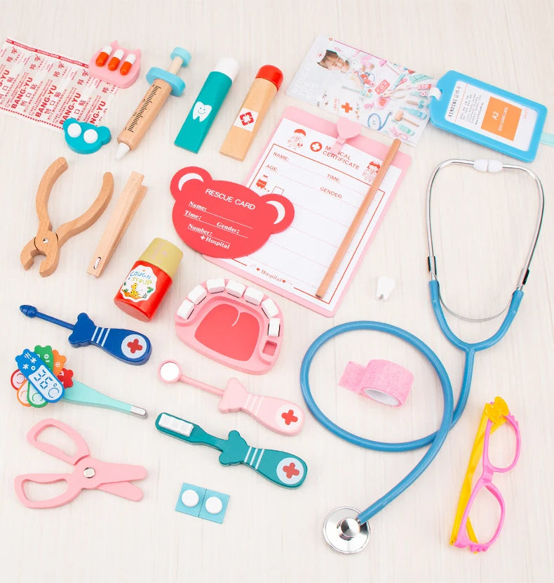 Combinaison jouet boîte médicale