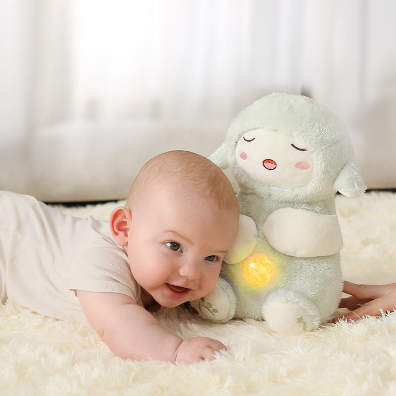 Poupée en peluche bébé Dudu, petit agneau, Cloak Man