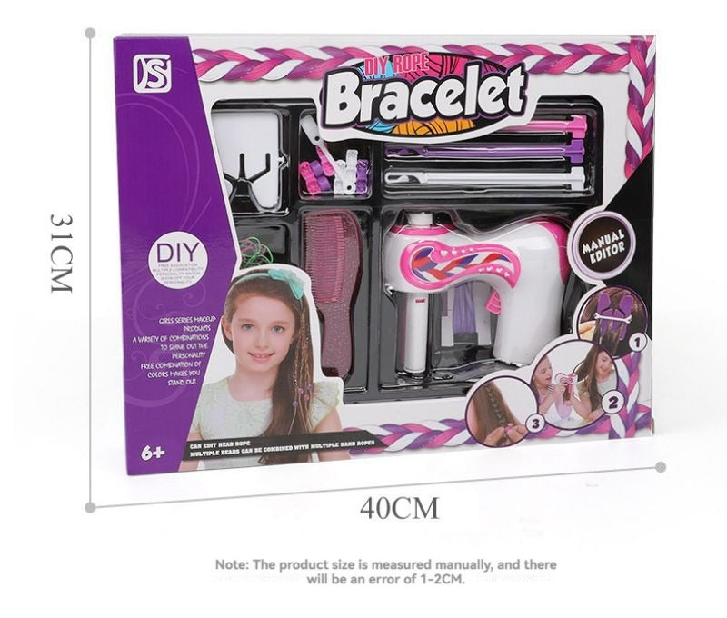 Jouets familiaux pour enfants avec cheveux attachés