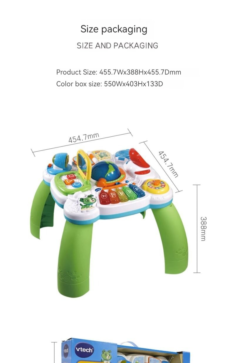Table de jeu d'exploration pour l'éducation précoce des nourrissons