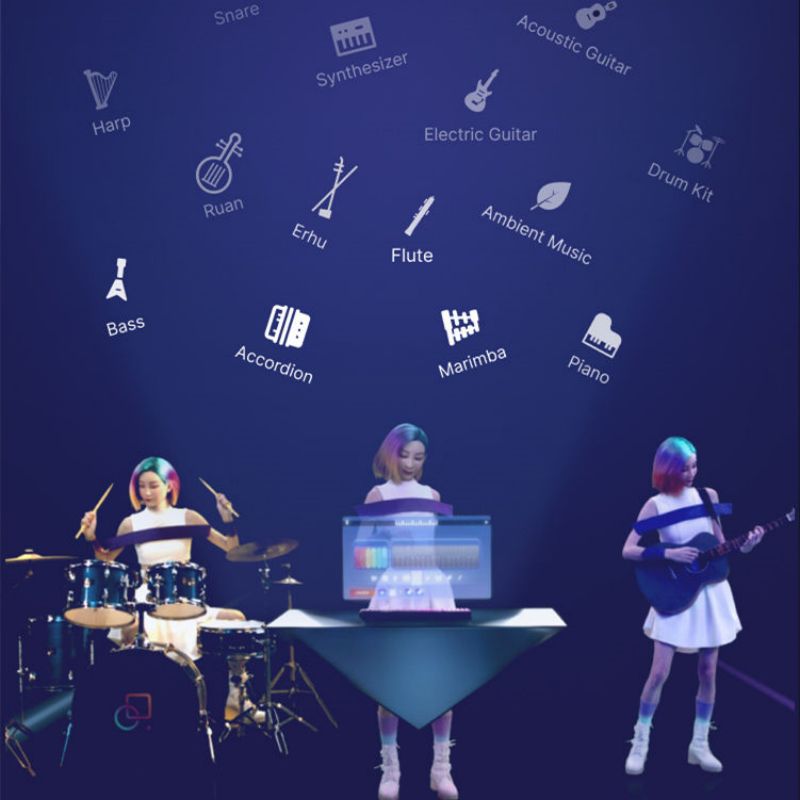 Piano portable intelligent