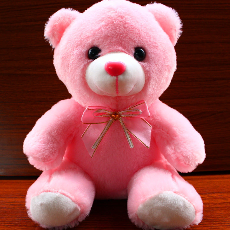 Ours en peluche lumineux coloré