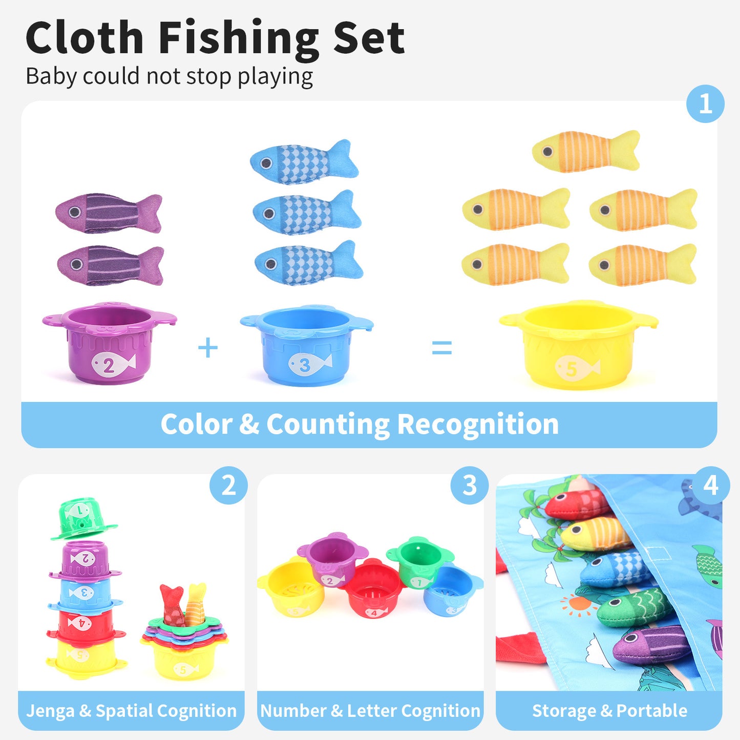 Jouet de pêche pour bébé