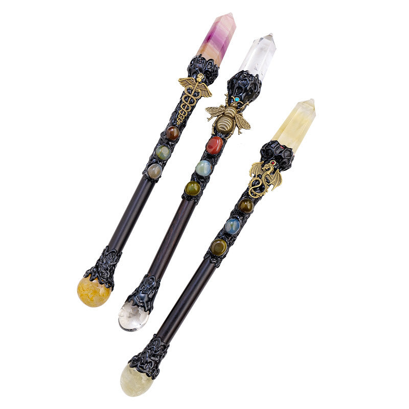 Crystal Pillar Magic Wand