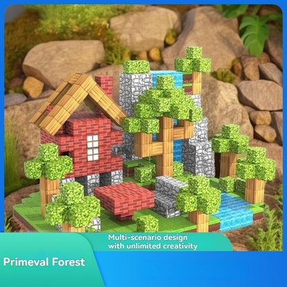 Magnetic Building Blocks: Minecraft Edition