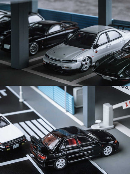 Two-story parking model