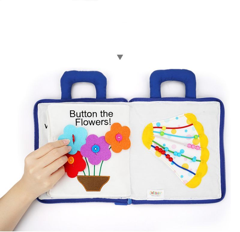 Livre d'apprentissage portable Montessori
