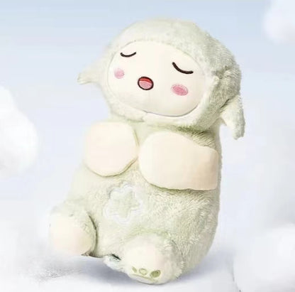 Poupée en peluche bébé Dudu, petit agneau, Cloak Man