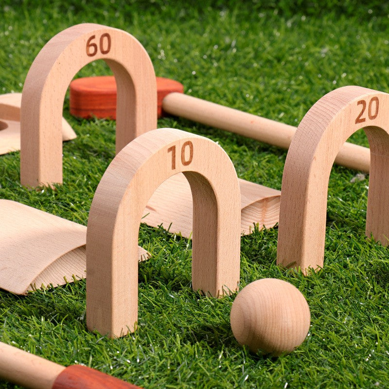 Jouet de golf d'intérieur en bois