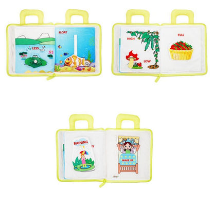 Livre d'apprentissage portable Montessori