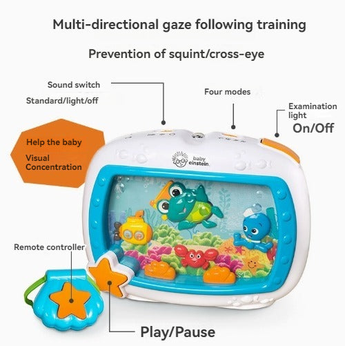 Boîte de pacification acousto-optique océanique