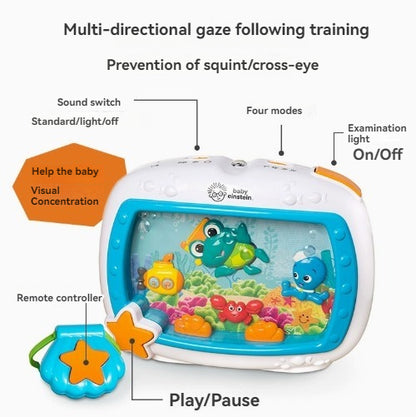 Boîte de pacification acousto-optique océanique