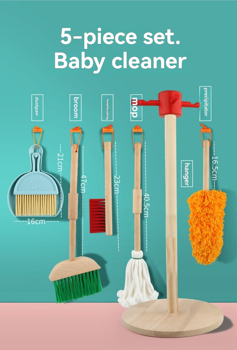 Jouet d'apprentissage kit de ménage