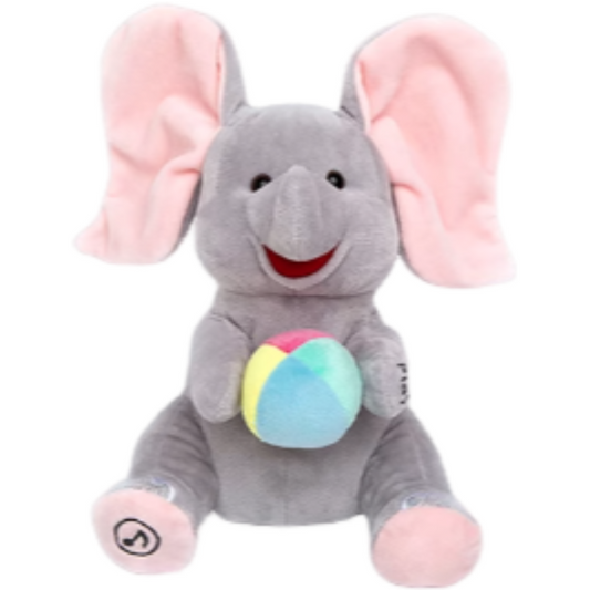 Poupée éléphant apaisante