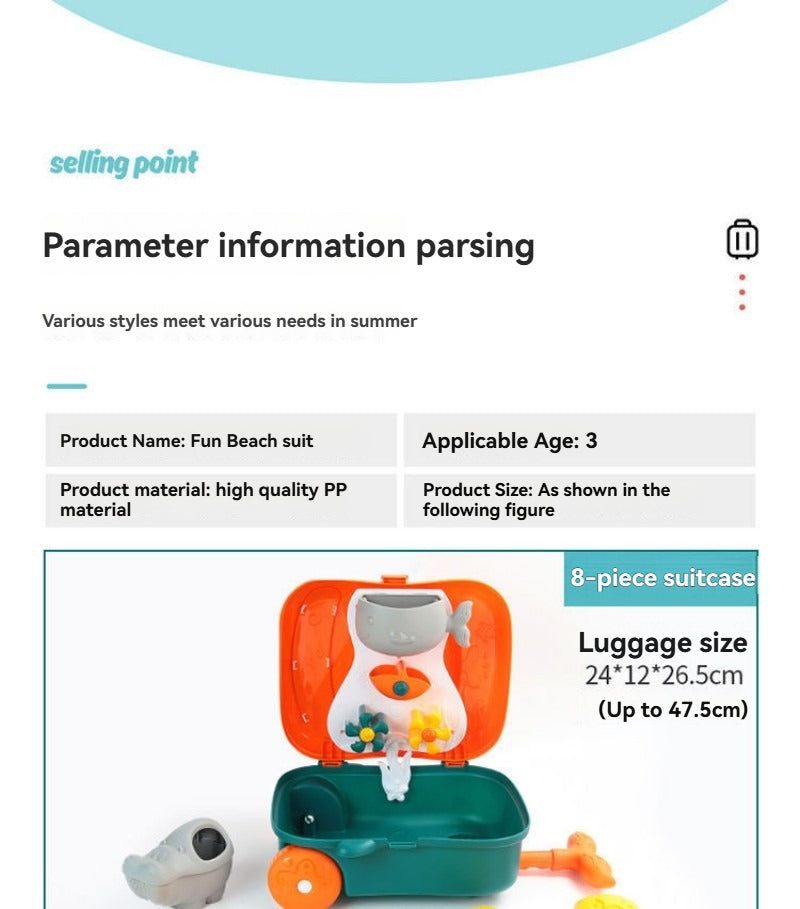 Baleine jouet de plage pour enfants