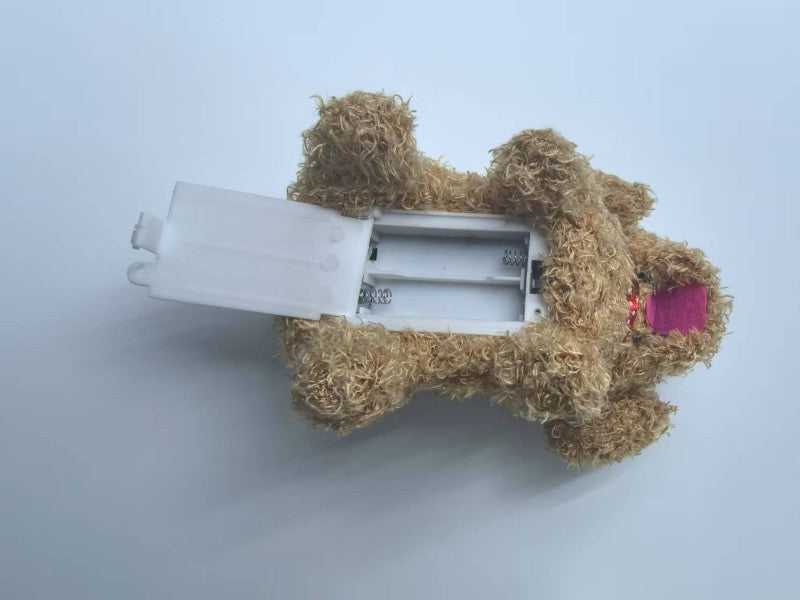 chien robot en peluche