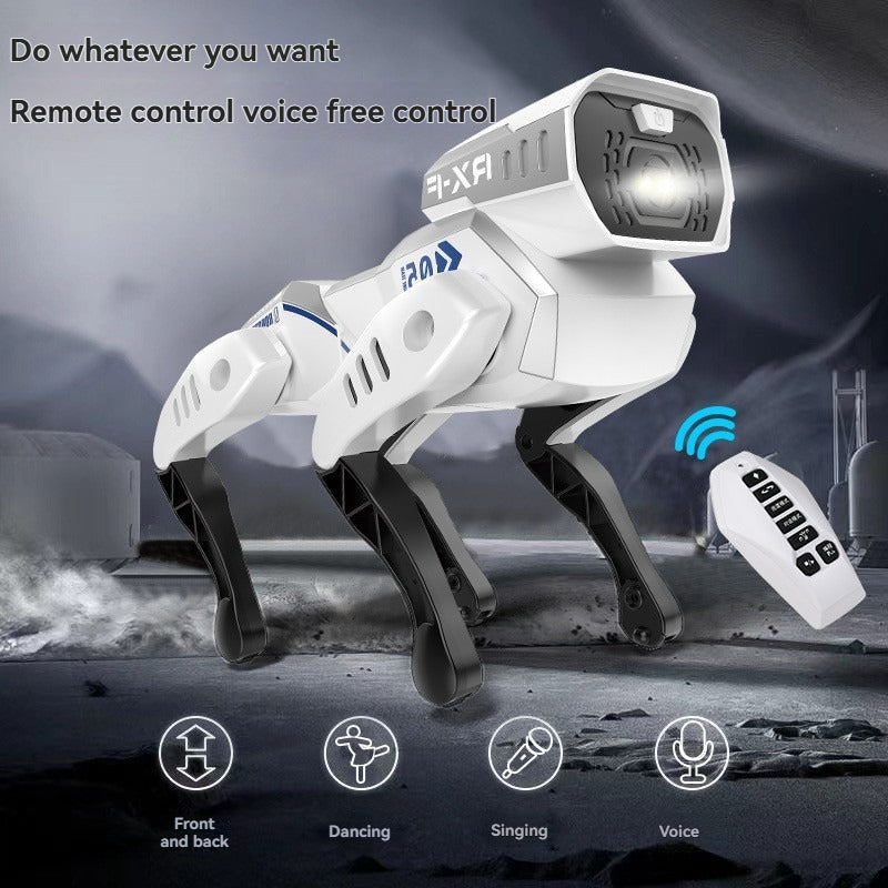 Chien robot de simulation