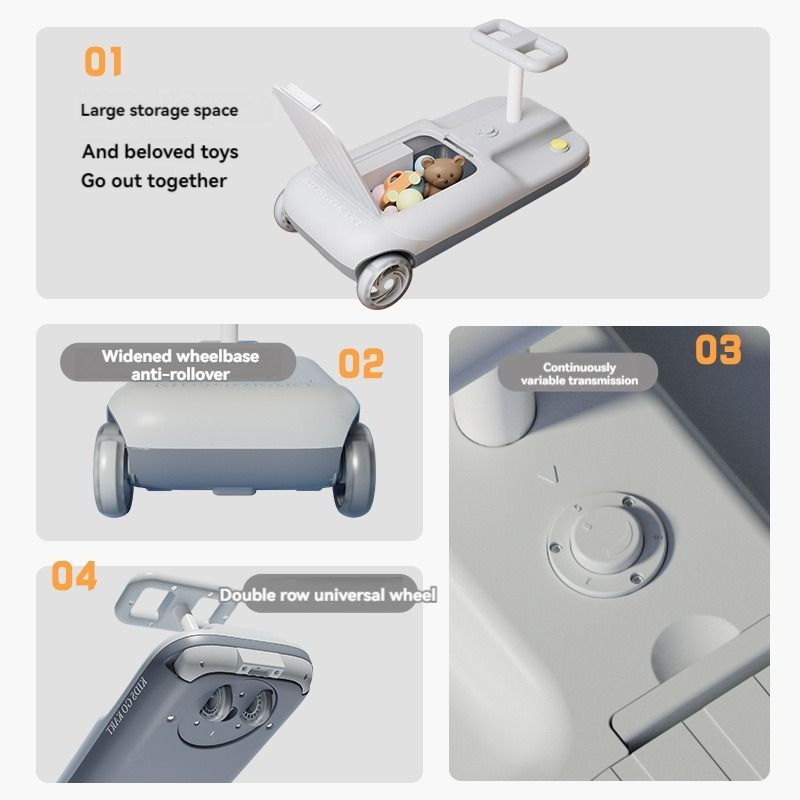 Voiture électrique à torsion pour enfants