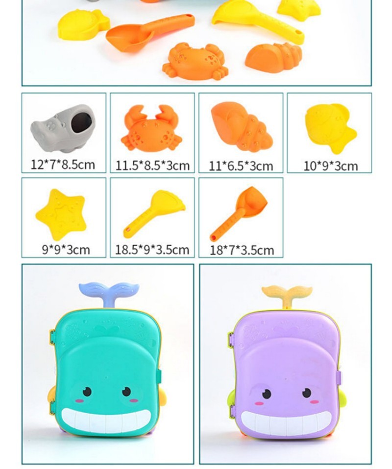 Baleine jouet de plage pour enfants