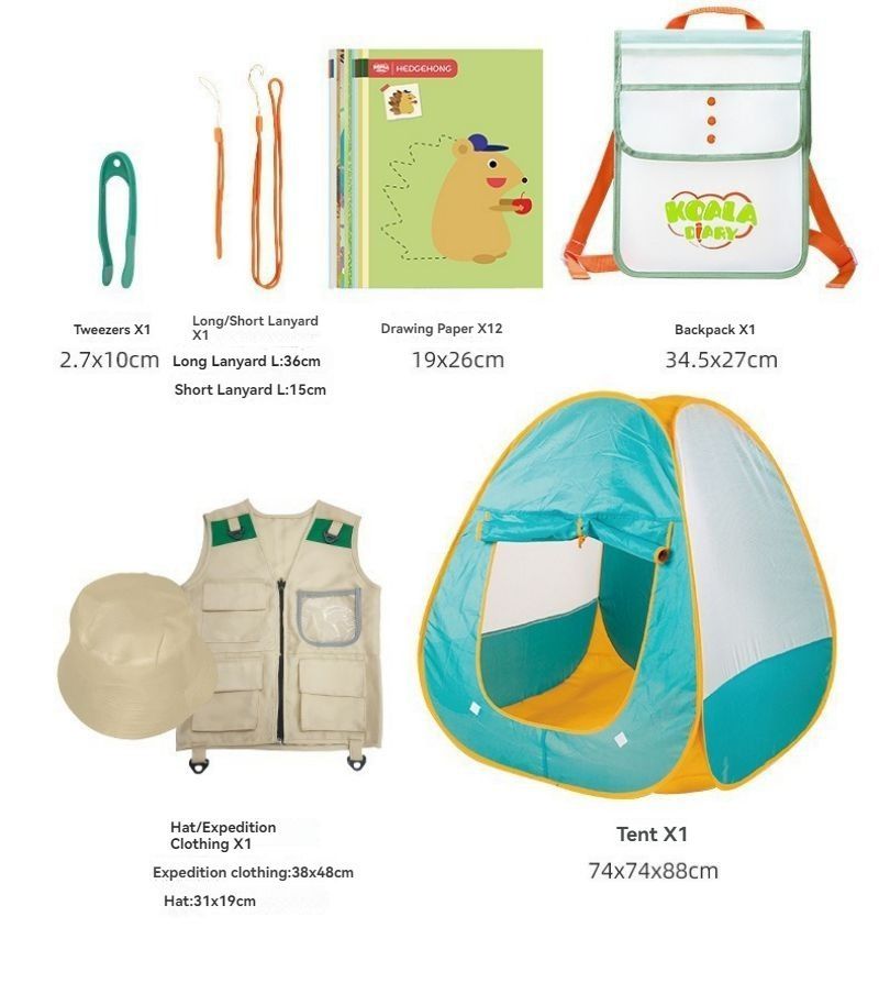 Jouets de camping pour maisonnettes