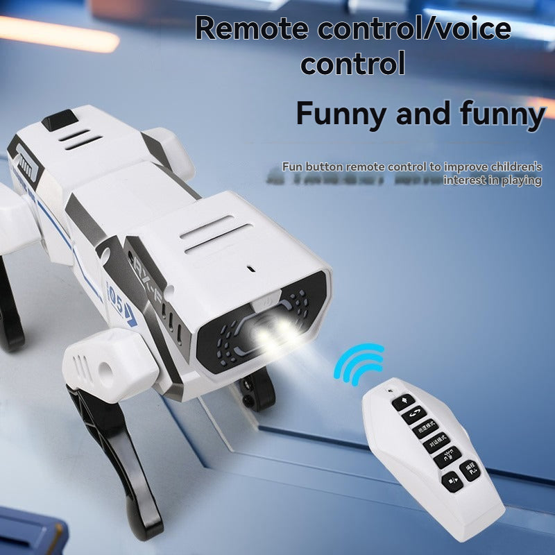 Chien robot de simulation