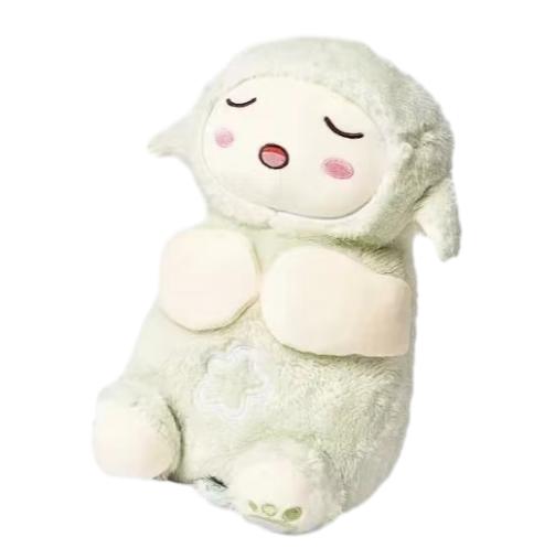 Poupée en peluche bébé Dudu, petit agneau, Cloak Man